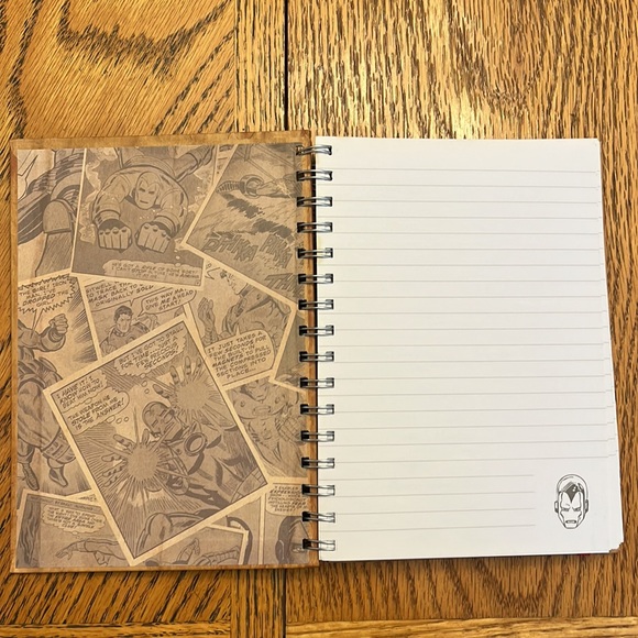 classic Iron Man comic book cover marvel notebook - Picture 5 of 5